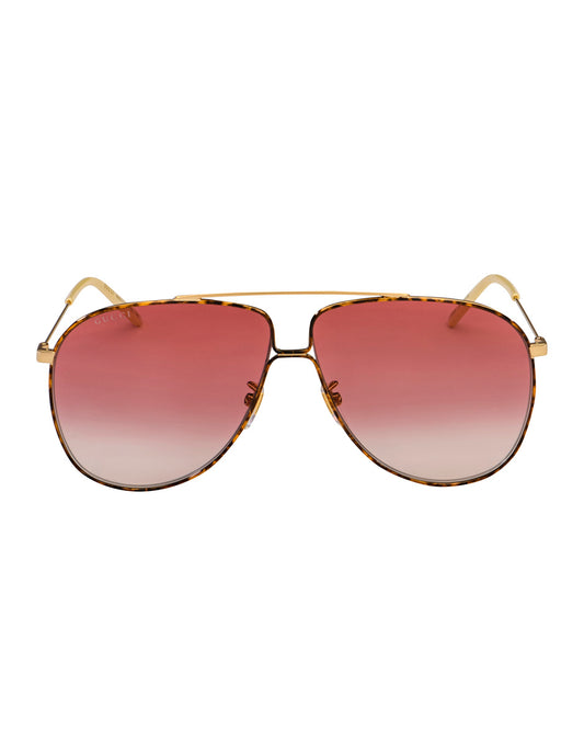 LENTES DE SOL GUCCI GG0440S 002 61MM MORADO CLARO