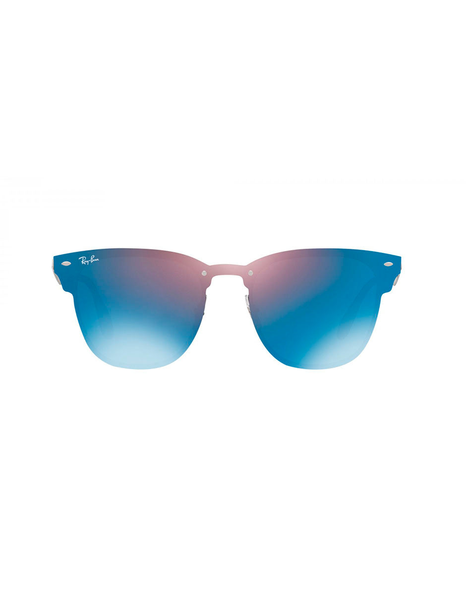 LENTE DE SOL RAY BAN BLAZE CLUBMASTER RB3576N 153/7V AZUL