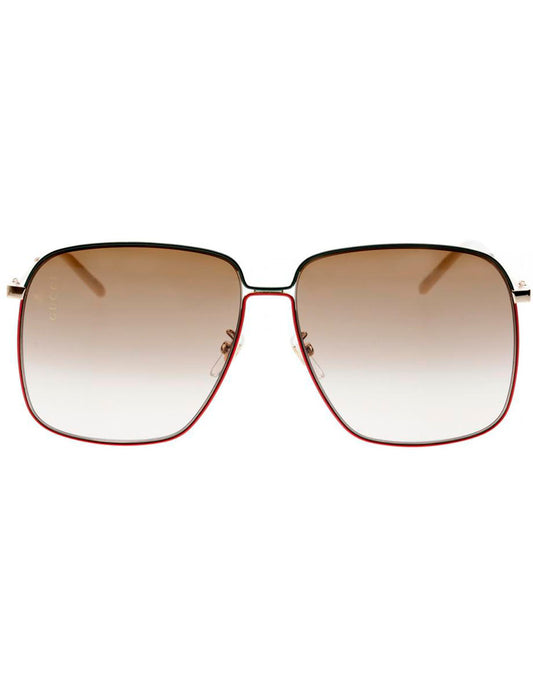 LENTE DE SOL GUCCI GG0394S 003 61MM DORADO CAFE