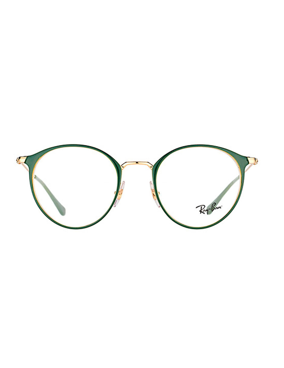 ARMAZÓN OFTÁLMICO RAY BAN RB6378F 2908 51MM VERDE ORO