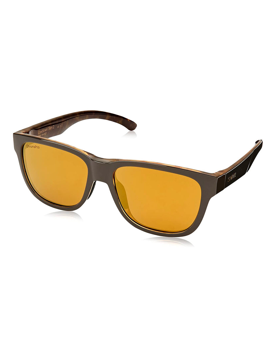 LENTES DE SOL SMITH LOWDOWN2 GRAVY TORT ACI 55MM POLARIZED