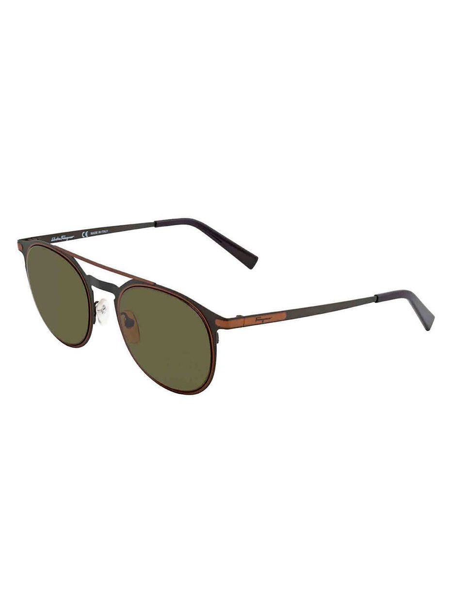 LENTE DE SOL SALVATORE FERRAGAMO SF186S 328 52MM VERDE