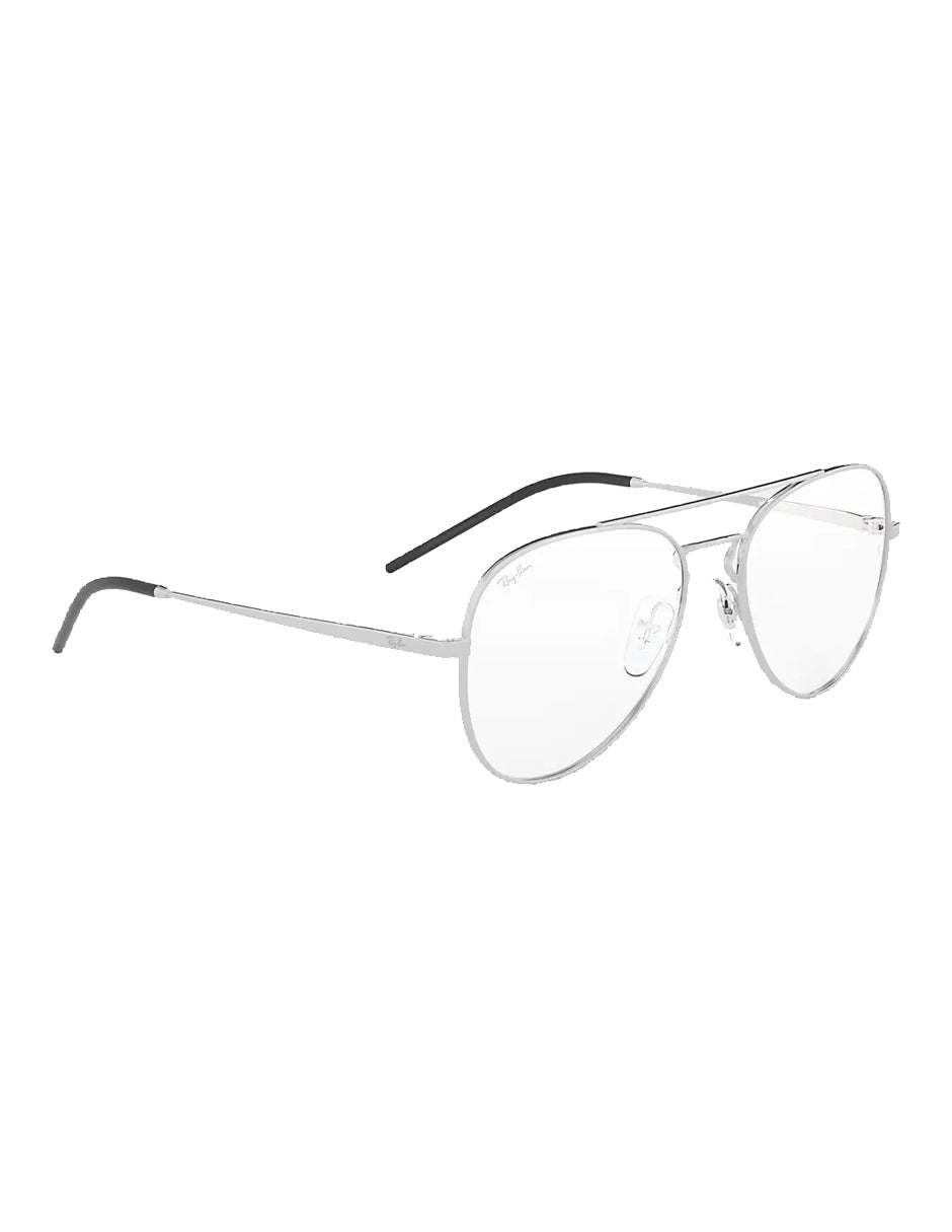 ARMAZÓN OFTÁLMICO RAY BAN RB6413 2501 56MM PLATA