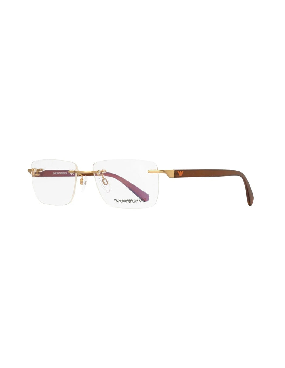 ARMAZÓN OFTÁLMICO EMPORIO ARMANI EA1077D 3124 55MM CAFE DORADO