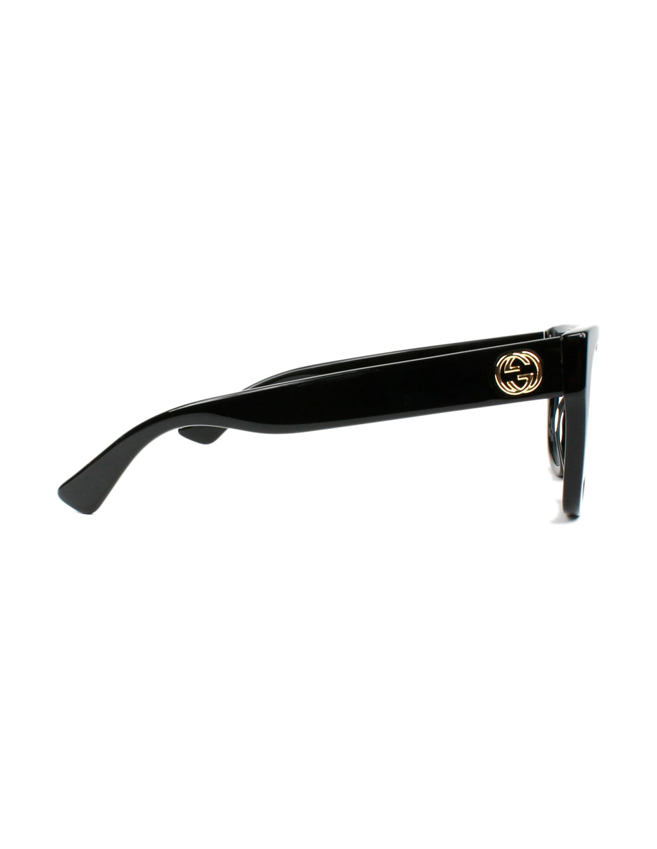 ARMAZÓN GUCCI GG0037O 001 50-18 NEGRO