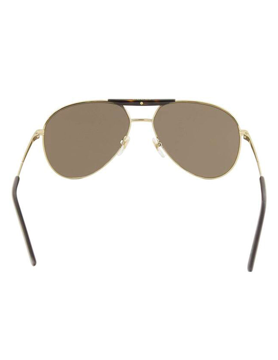 LENTES DE SOL GUCCI GG0242S 002 59MM DORADO CAFE