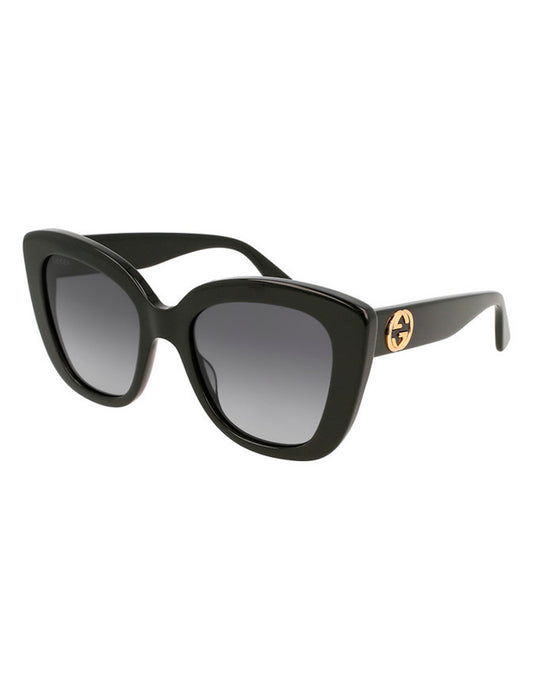 LENTE DE SOL GUCCI GG0327S 001 52MM NEGRO