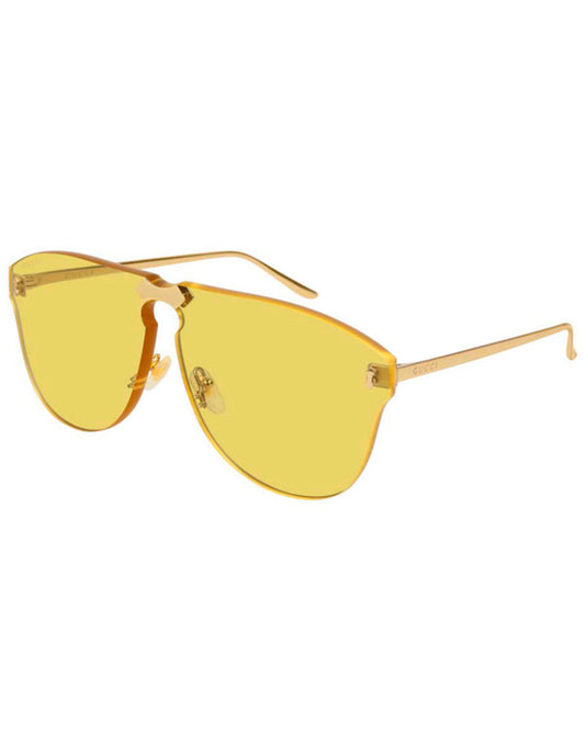 LENTE DE SOL GUCCI GG0354S 004 99MM DORADO/AMARILLO