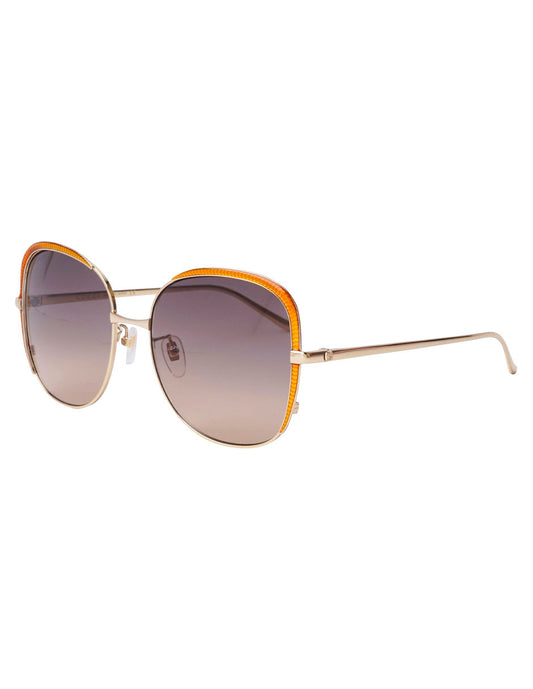 LENTE DE SOL GUCCI GG0400S 002 58MM NARANJA