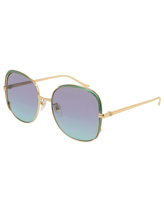 LENTE DE SOL GUCCI GG0400S 004 58MM VERDE
