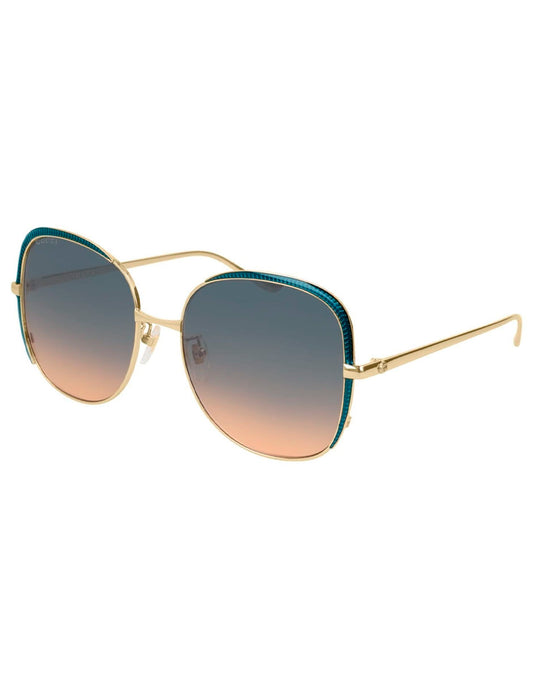 LENTE DE SOL GUCCI GG0400S 006 58MM AZUL