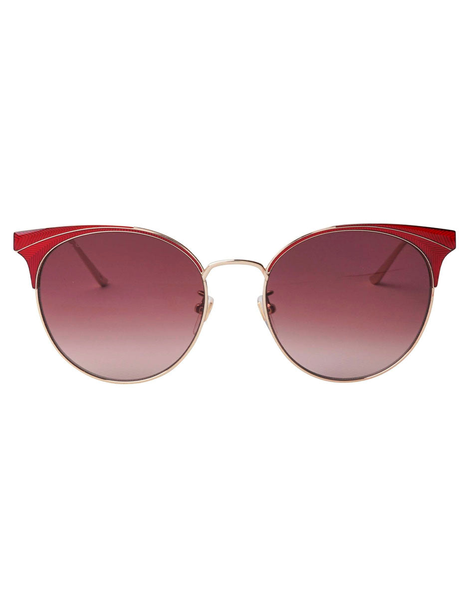 LENTE DE SOL GUCCI GG0402SK 002 57MM ROJO