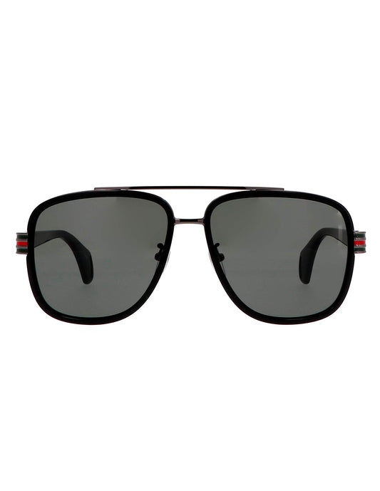 LENTES DE SOL GG0448S 001 58MM DORADO/GRIS