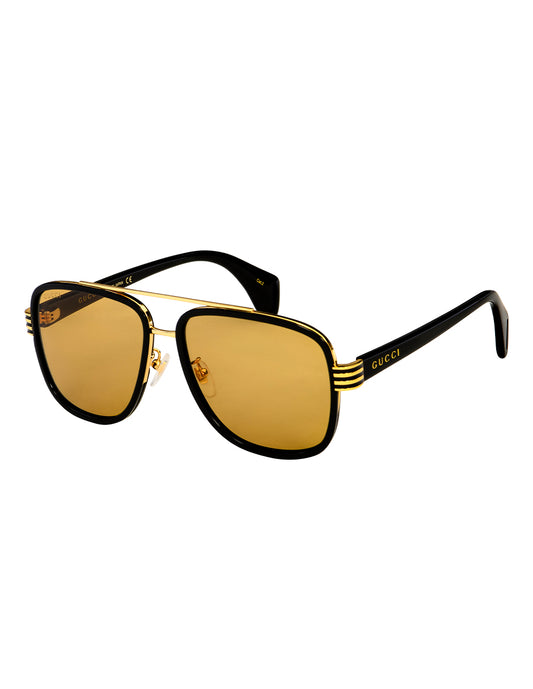 LENTES DE SOL GG0448S 002 58MM DORADO