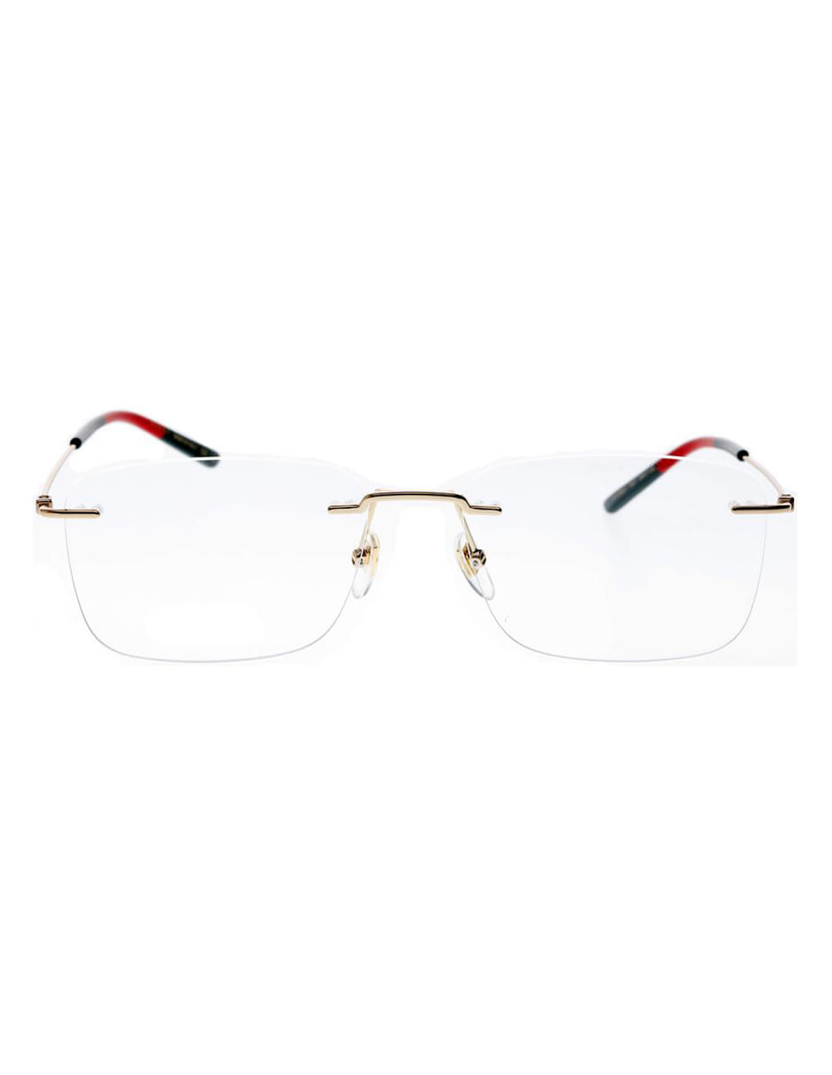 ARMAZON OFTALMICO GUCCI GG0399O 004 56MM PLATEADO