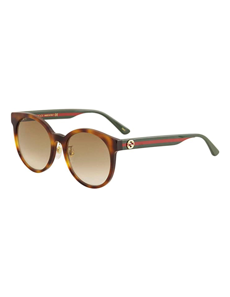 LENTE DE SOL GUCCI GG0416SK 004 55MM CAREY