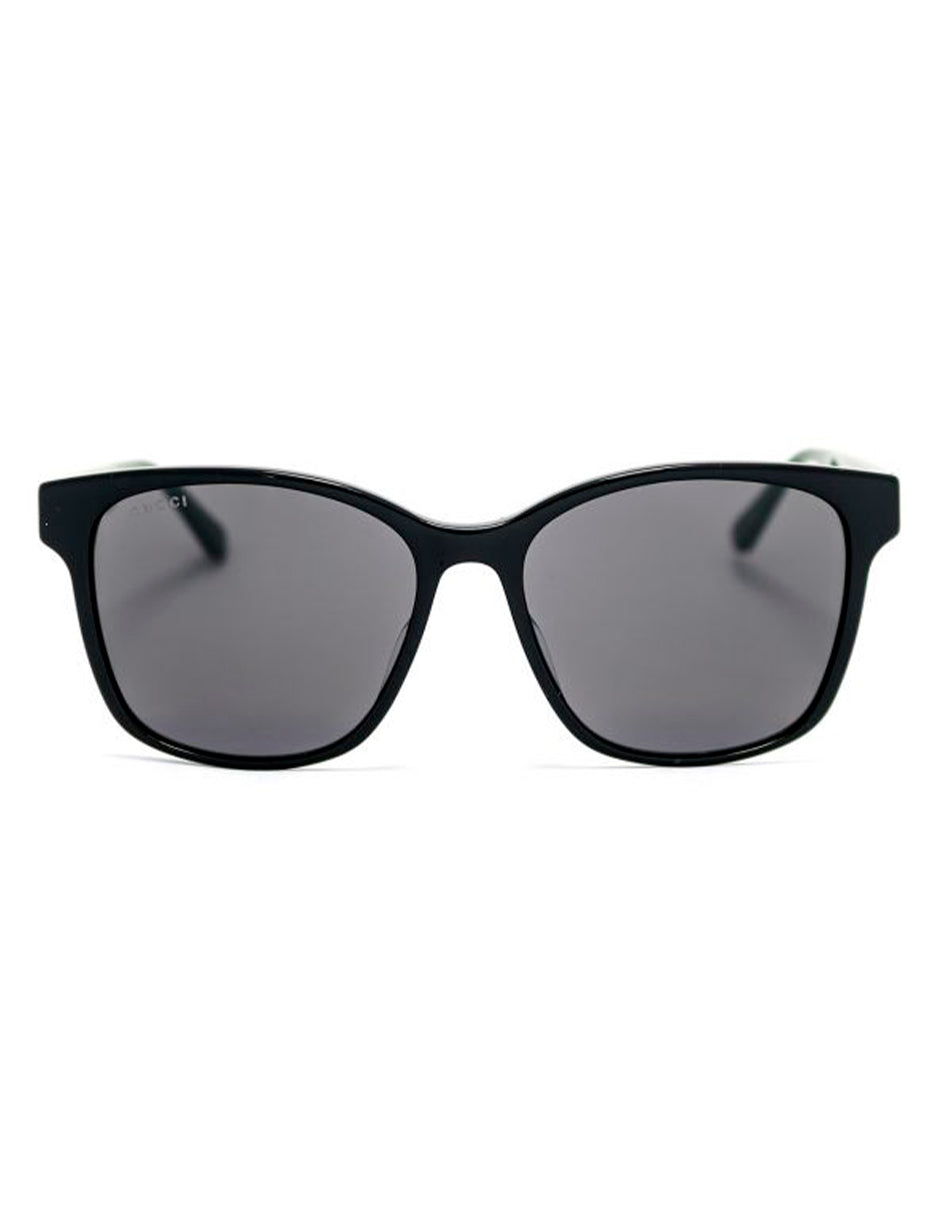 LENTE DE SOL GUCCI GG0417SK 001 56MM NEGRO