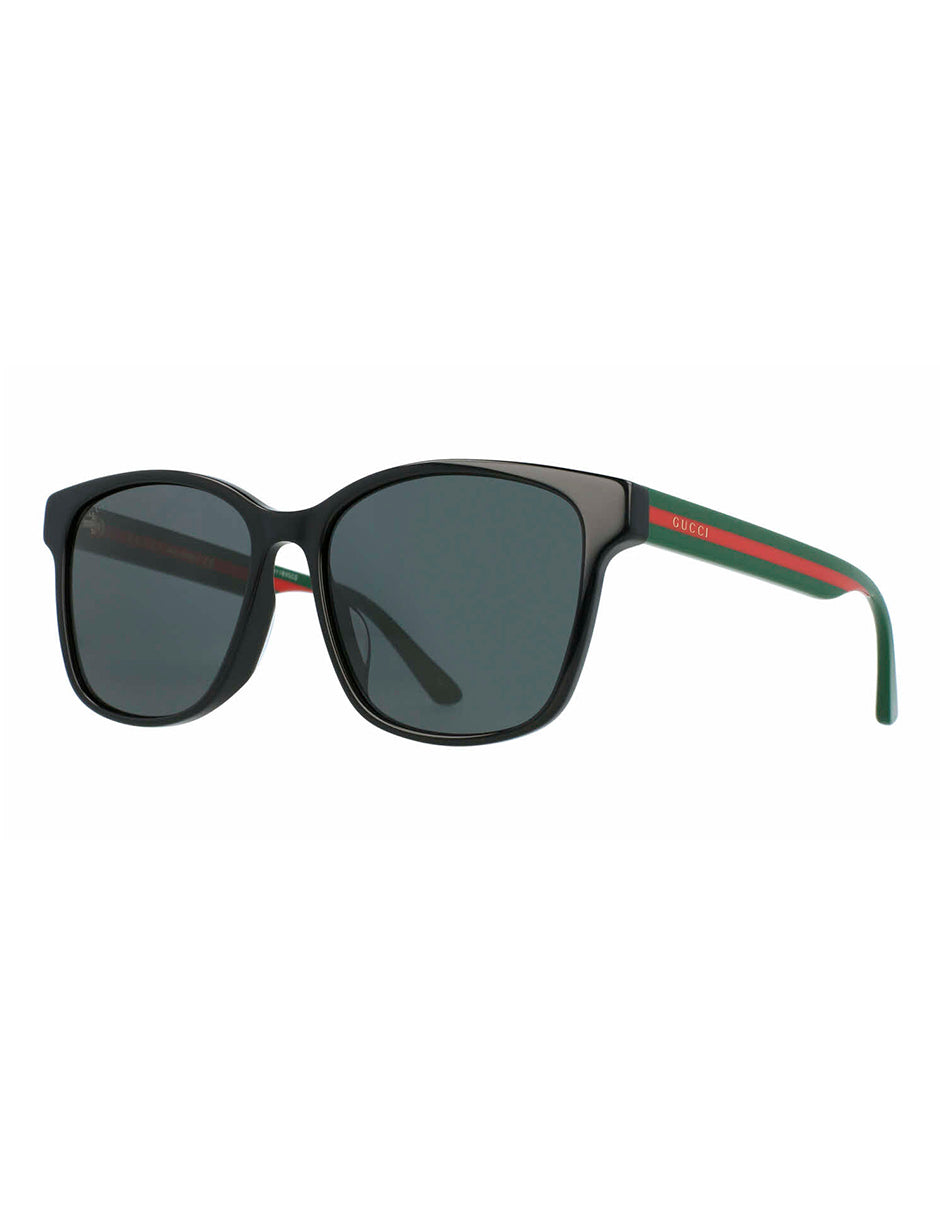 LENTE DE SOL GUCCI GG0417SK 001 56MM NEGRO