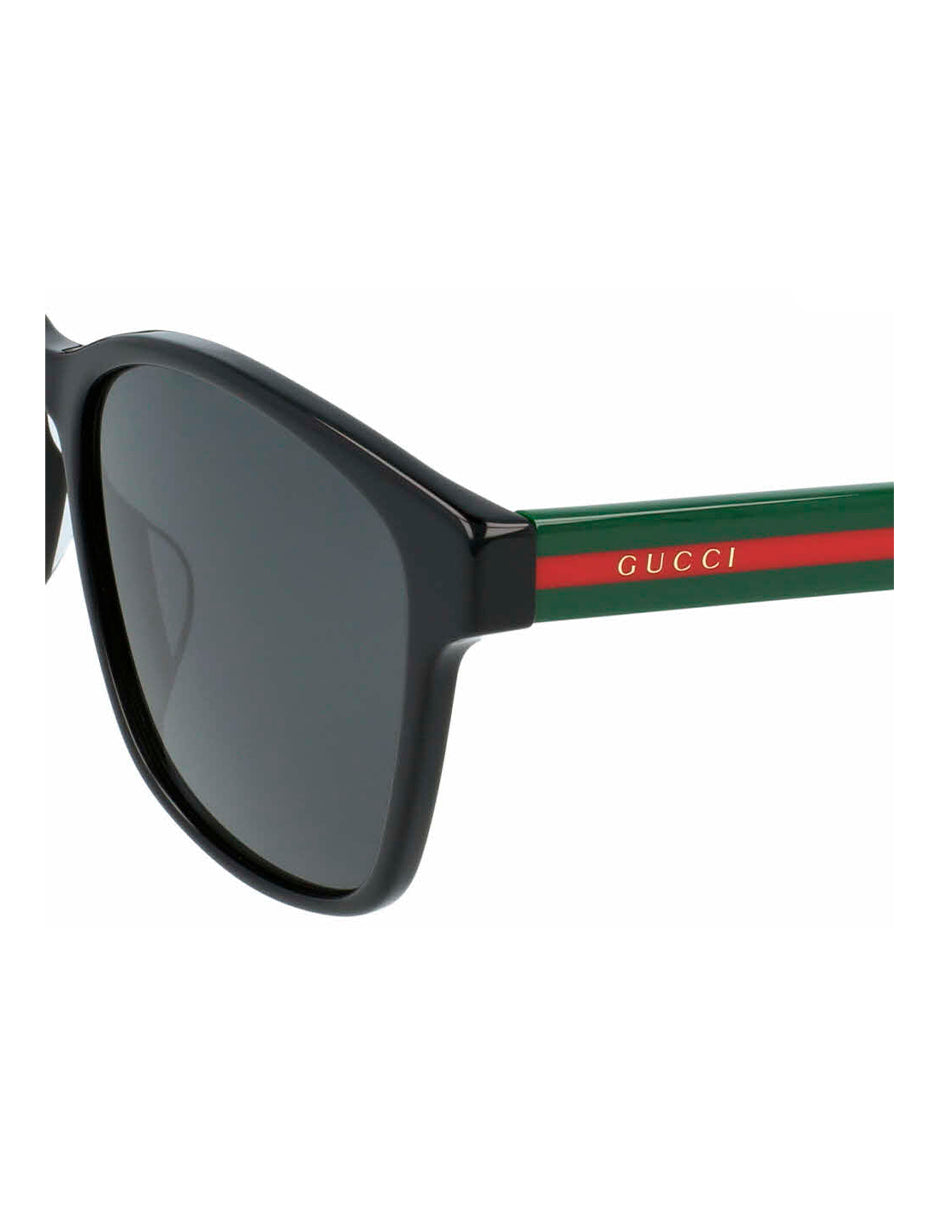 LENTE DE SOL GUCCI GG0417SK 001 56MM NEGRO