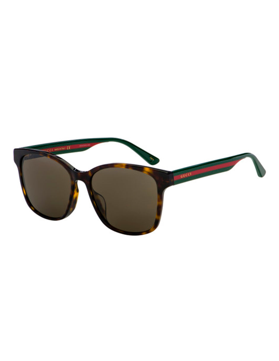 LENTE DE SOL GUCCI GG0417SK 003 56MM CAREY