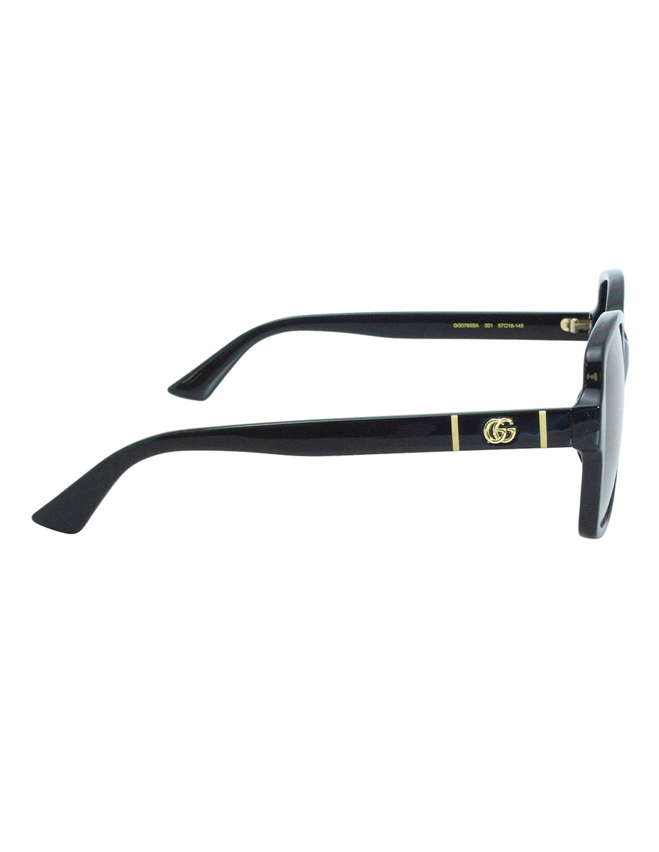 LENTES DE SOL GUCCI GG0765SA 001 57MM MUJER