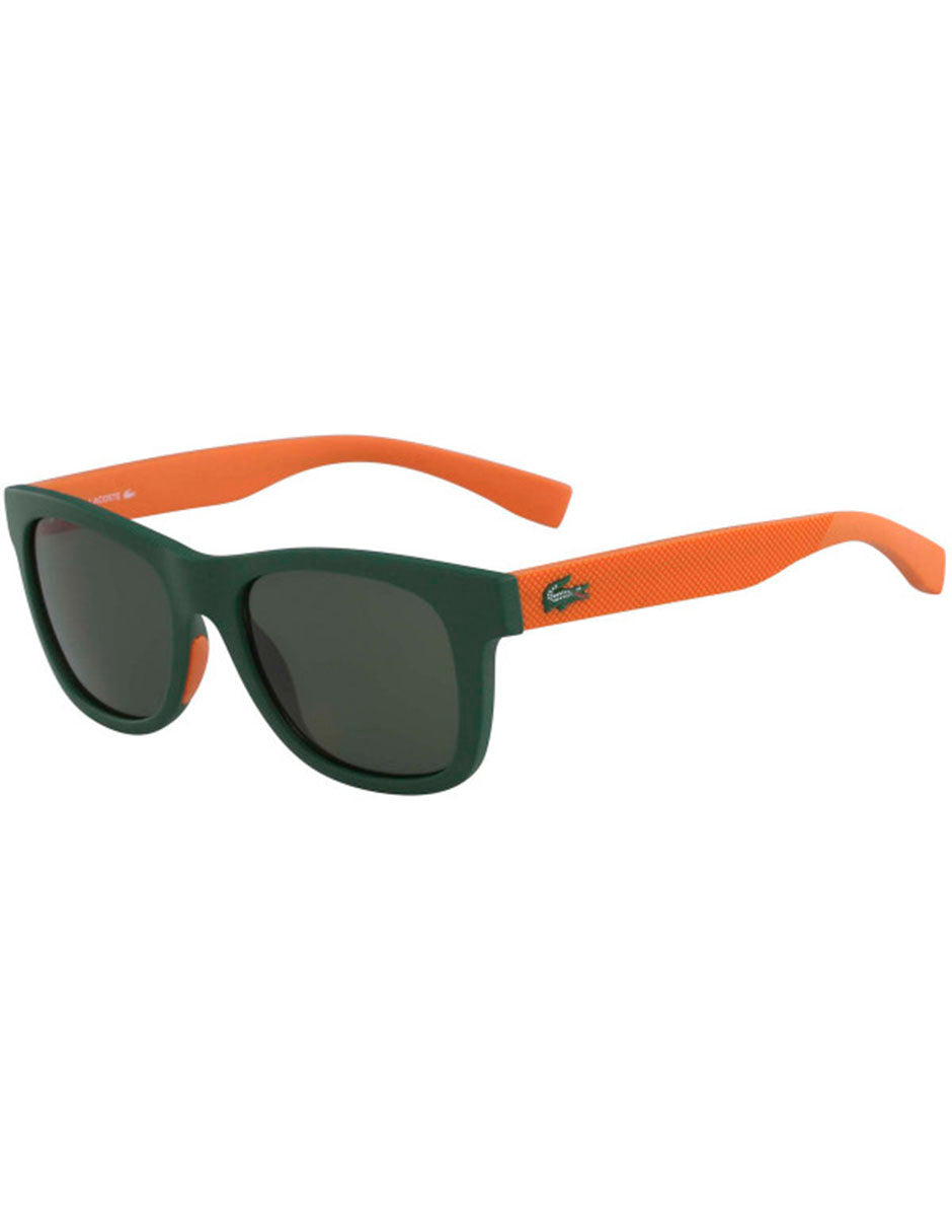 LENTE DE SOL LACOSTE L3617S 318 48MM NARANJA/VERDE