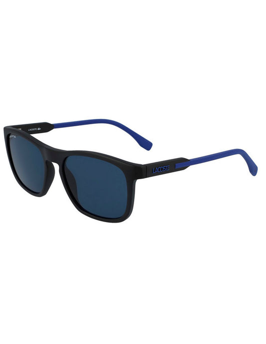 LENTE DE SOL LACOSTE L604SND 001 54MM NEGRO MATE/AZUL