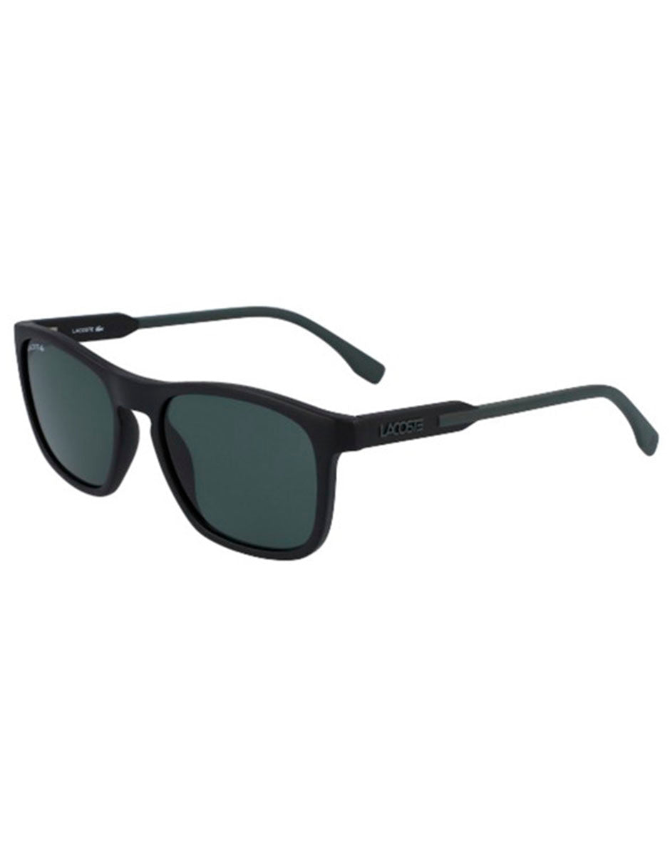 LENTE DE SOL LACOSTE L604SND 002 54MM NEGRO MATE/VERDE