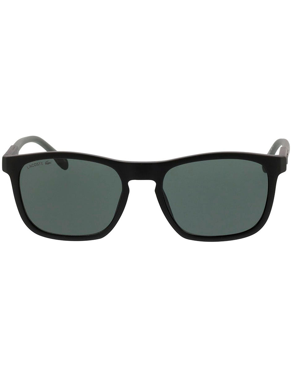 LENTE DE SOL LACOSTE L604SND 002 54MM NEGRO MATE/VERDE