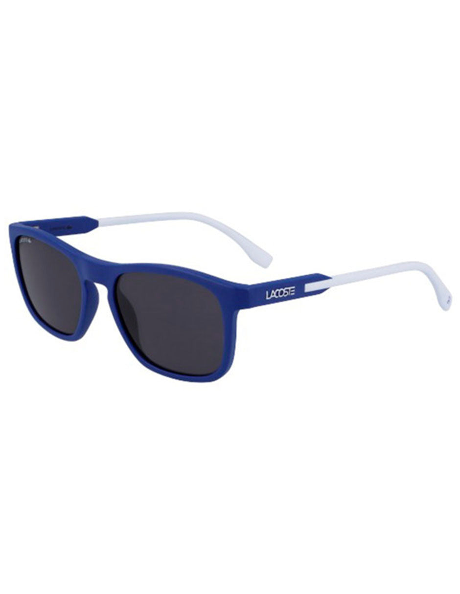 LENTE DE SOL LACOSTE L604SND 424 54MM AZUL MATE/BLANCO