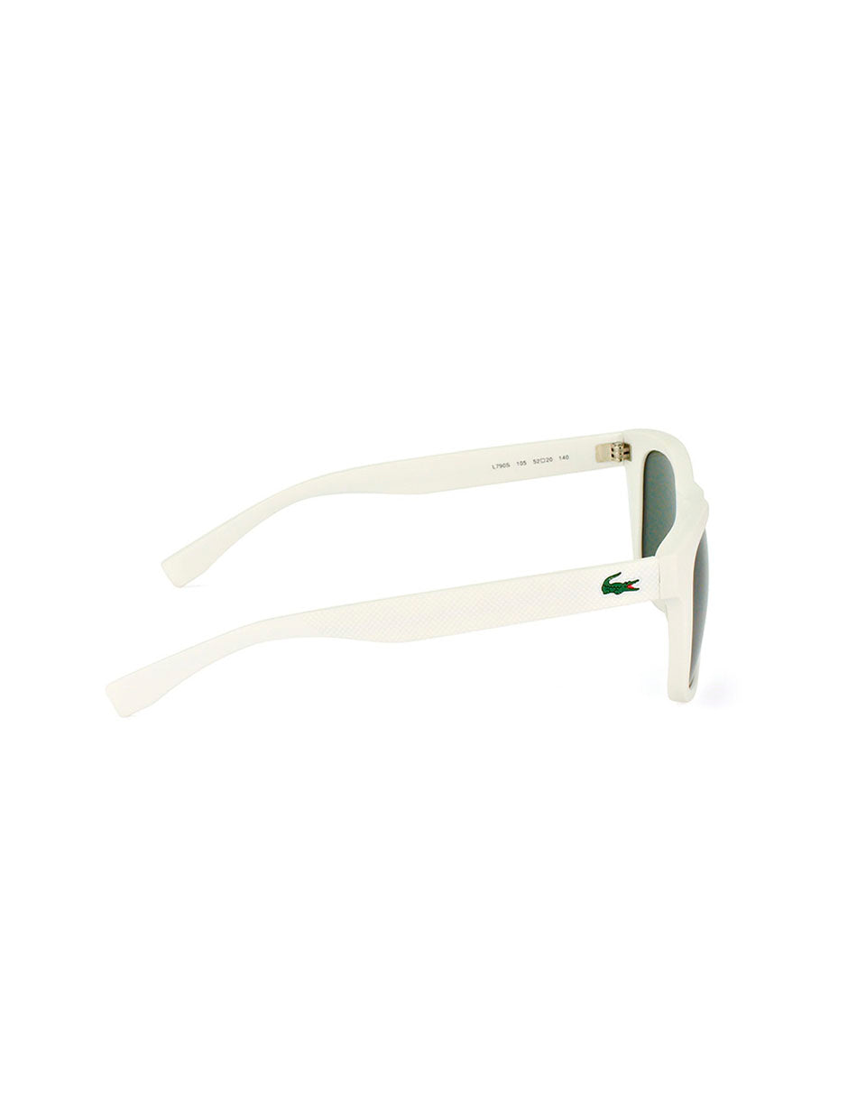 LENTE DE SOL LACOSTE L790S 105 52MM BLANCO