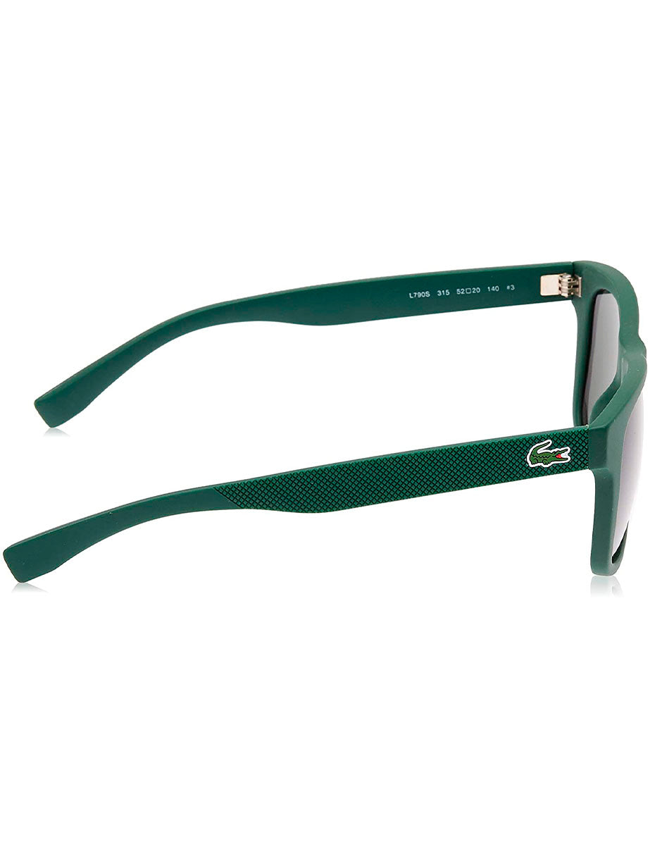 LENTE DE SOL LACOSTE L790S 315 52MM VERDE MATE