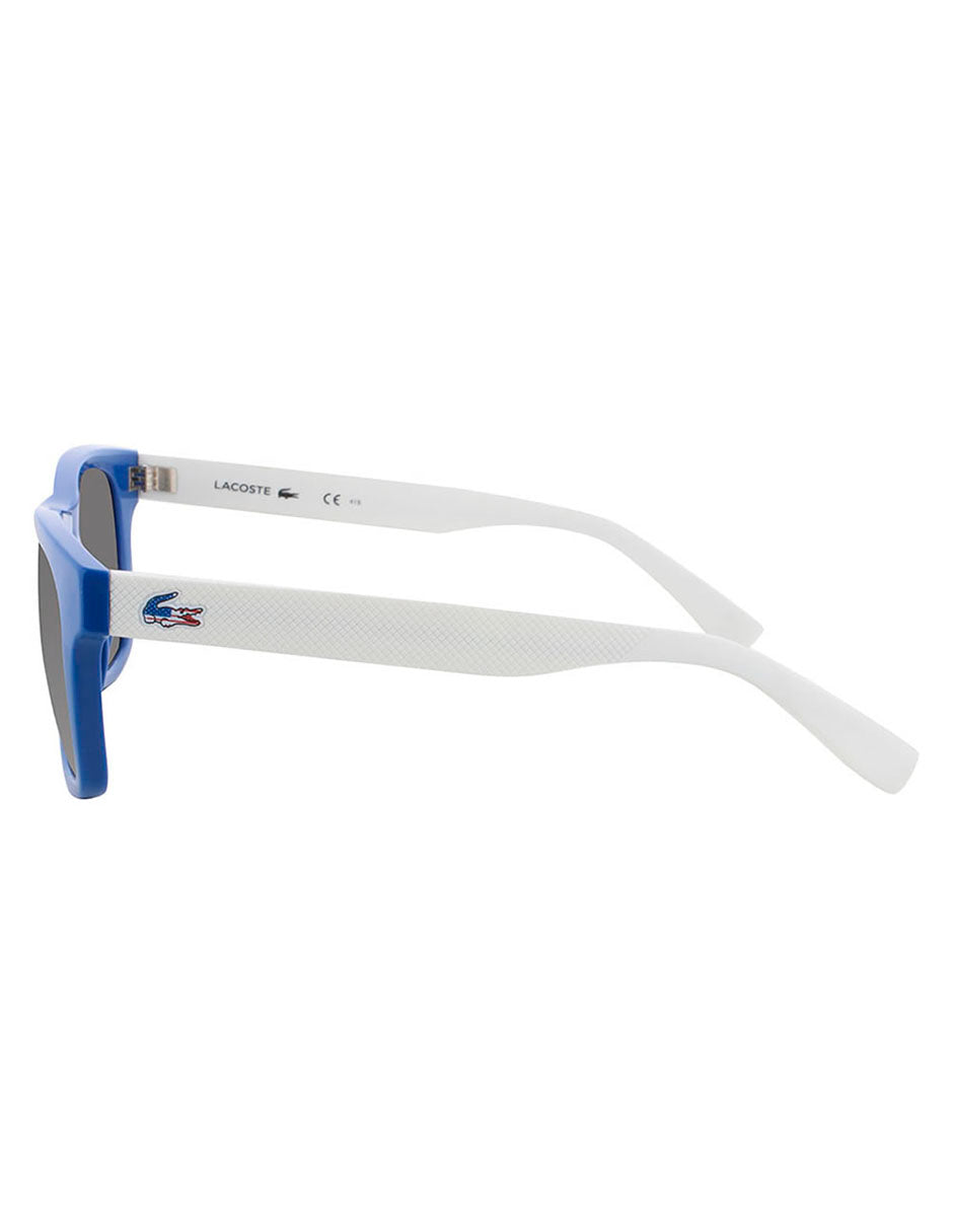 LENTE DE SOL LACOSTE L790SOG 421 52MM BLANCO/AZUL