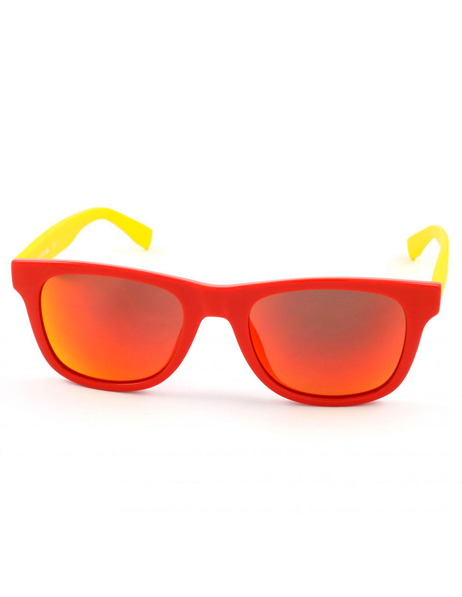 LENTE DE SOL LACOSTE L790SOG 630 52MM ROJO/AMARILLO