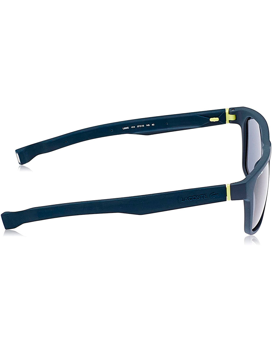 LENTE DE SOL LACOSTE L869S 414 57MM AZUL NAVY Mayoreo