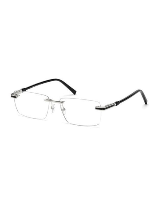 ARMAZON OFTALMICO MONT BLANC MB0692 016 57MM PLATA