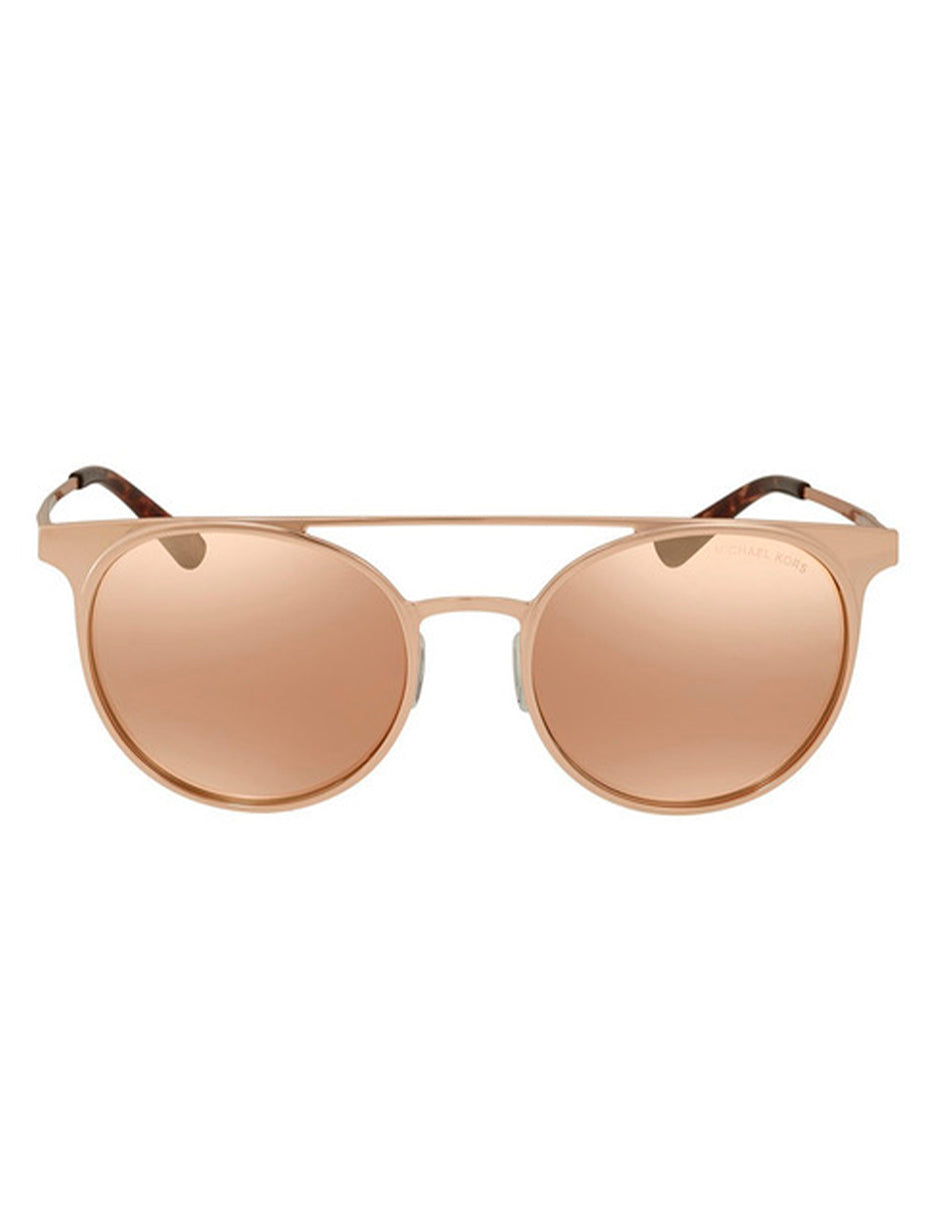 LENTES DE SOL MICHAEL KORS MK1030 10265A 52-19 DORADO ORO ROSA