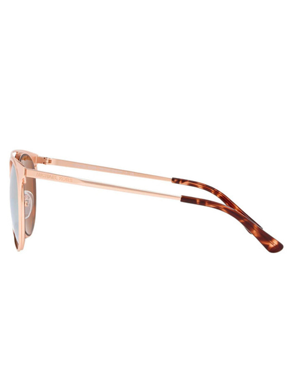 LENTES DE SOL MICHAEL KORS MK1030 10265A 52-19 DORADO ORO ROSA