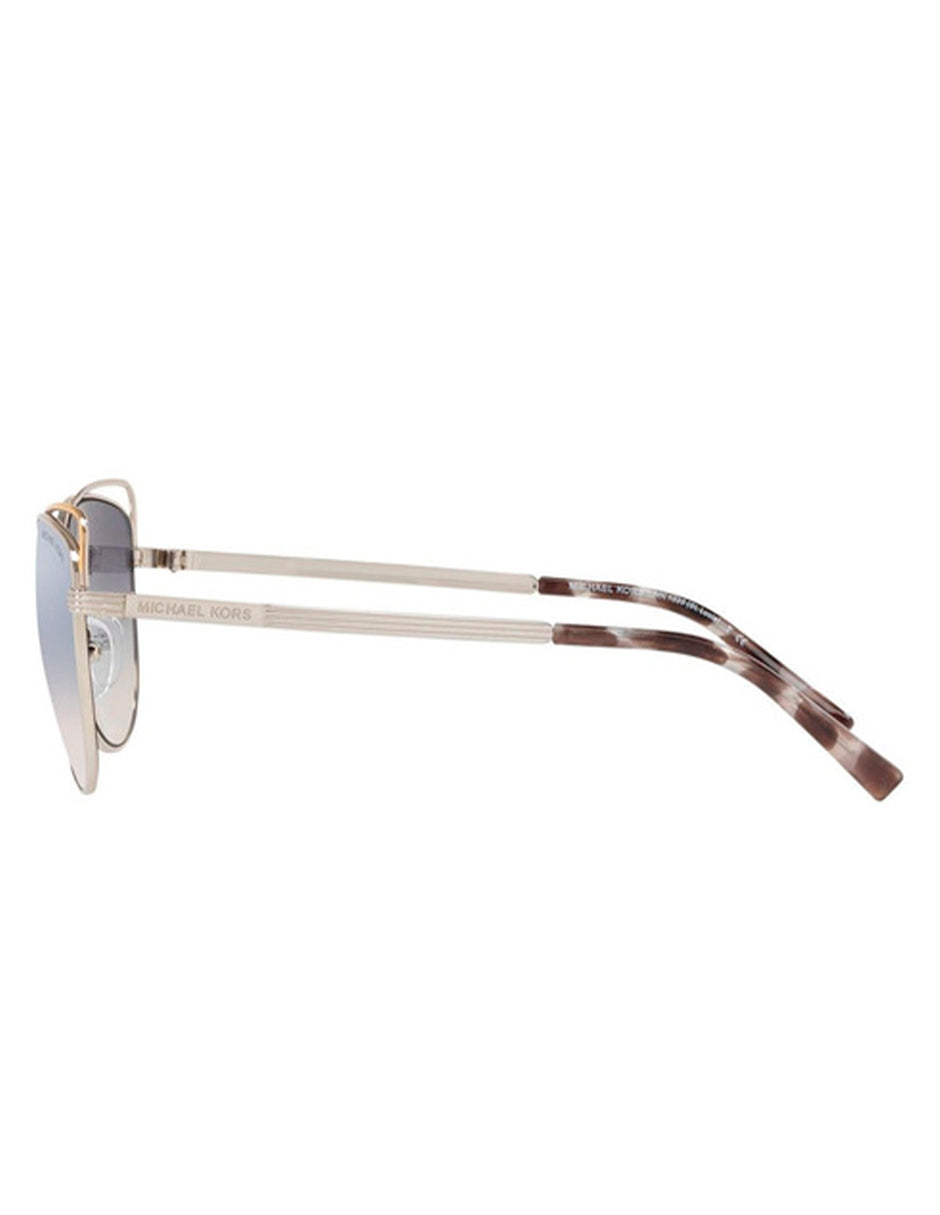 LENTES DE SOL MICHAEL KORS MK1035 11537B 55-17 PLATEADO