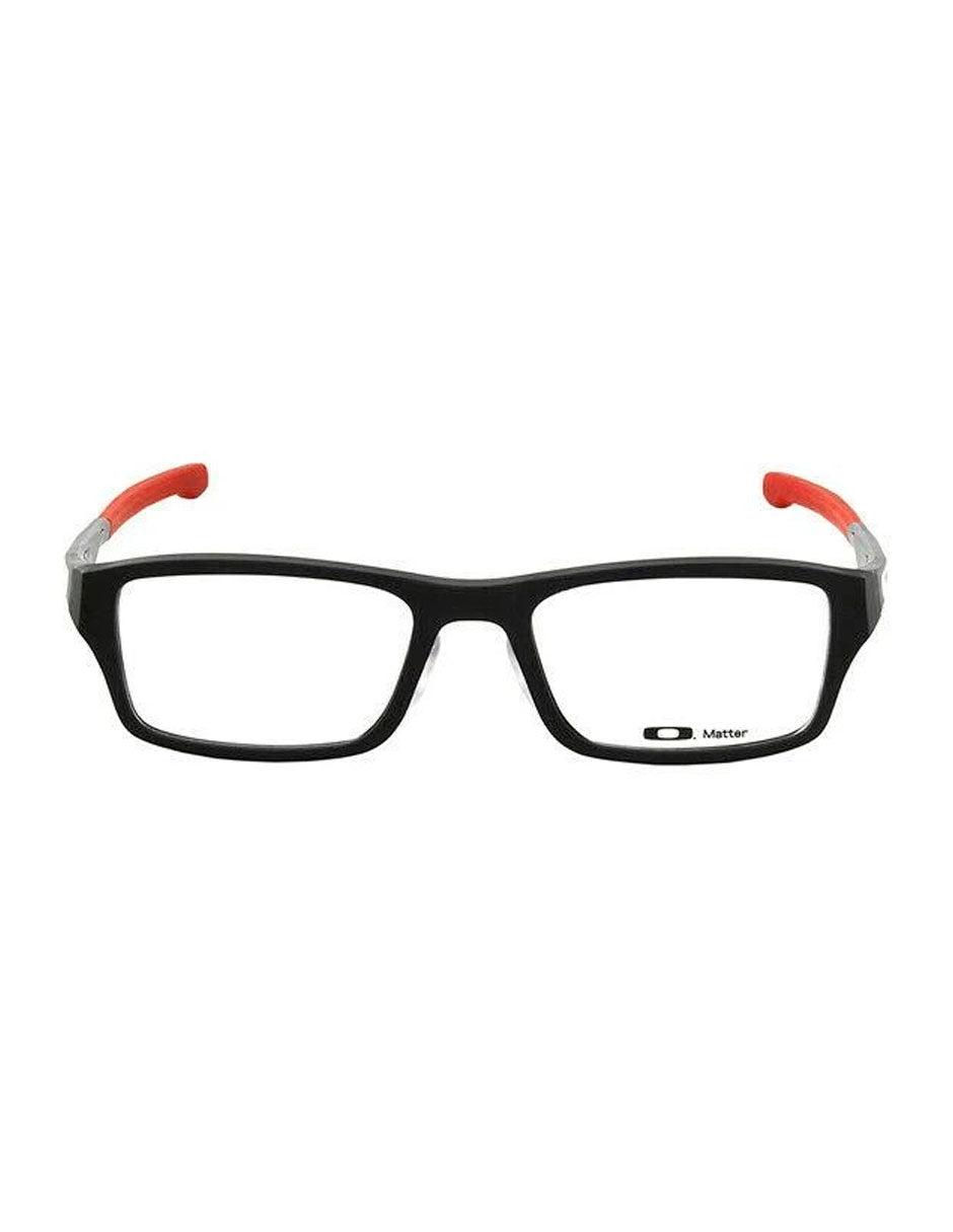 ARMAZÓN OFTÁLMICO OAKLEY OX8045 0655 NEGRO/ROJO