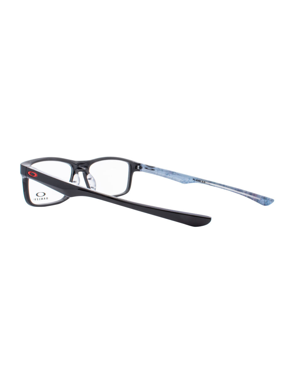 ARMAZÓN OFTÁLMICO OAKLEY PLANK 20 OX8081-0253 NEGRO PULIDO