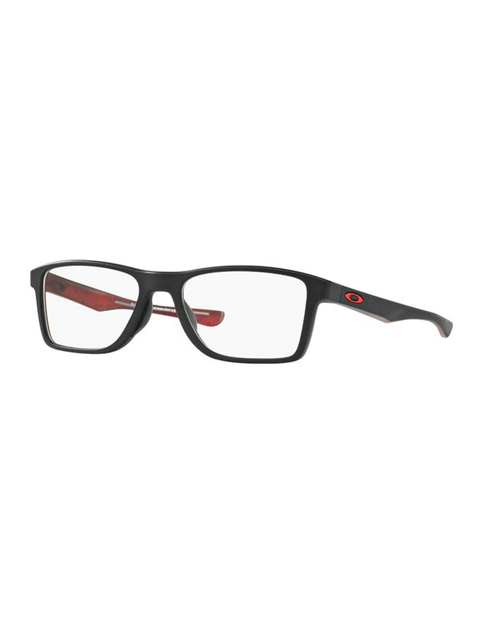 ARMAZÓN OFTÁLMICO OAKLEY FIN BOX (TRUBRIDGE) OX8108-0253 NEGRO/ROJO