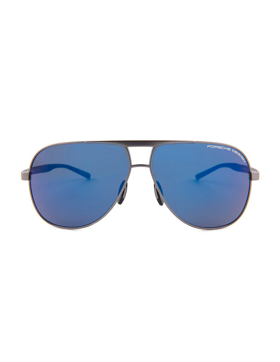 LENTE DE SOL PORSCHE P8657 B 62MM GRIS AZUL