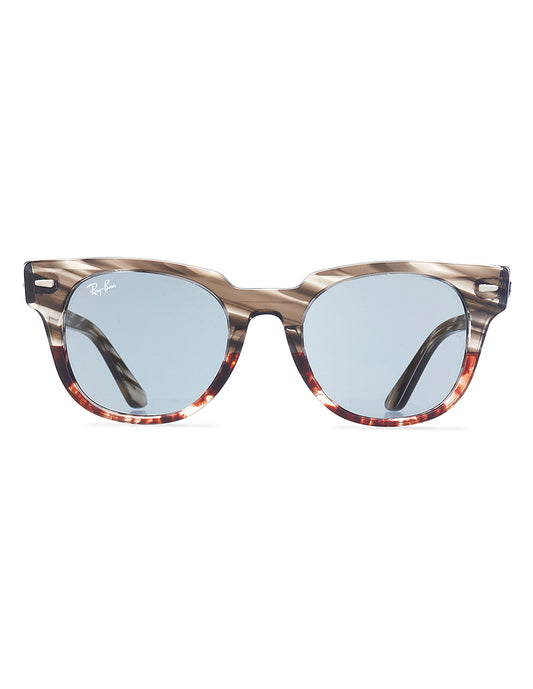 LENTE DE SOL RAY BAN METEOR STRIPED RB2168 1254Y5 50MM CAFÉ Mayoreo