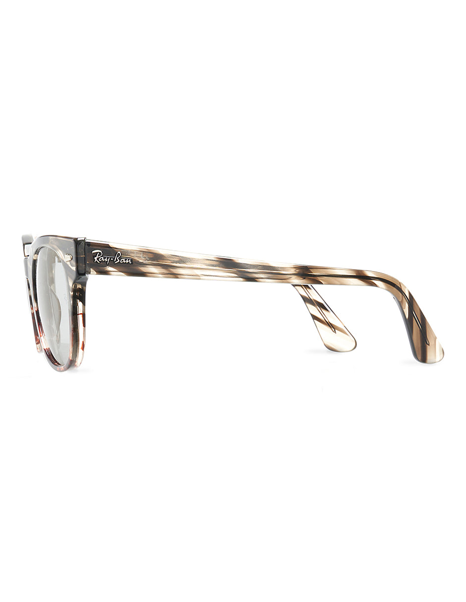 LENTE DE SOL RAY BAN METEOR STRIPED RB2168 1254Y5 50MM CAFÉ