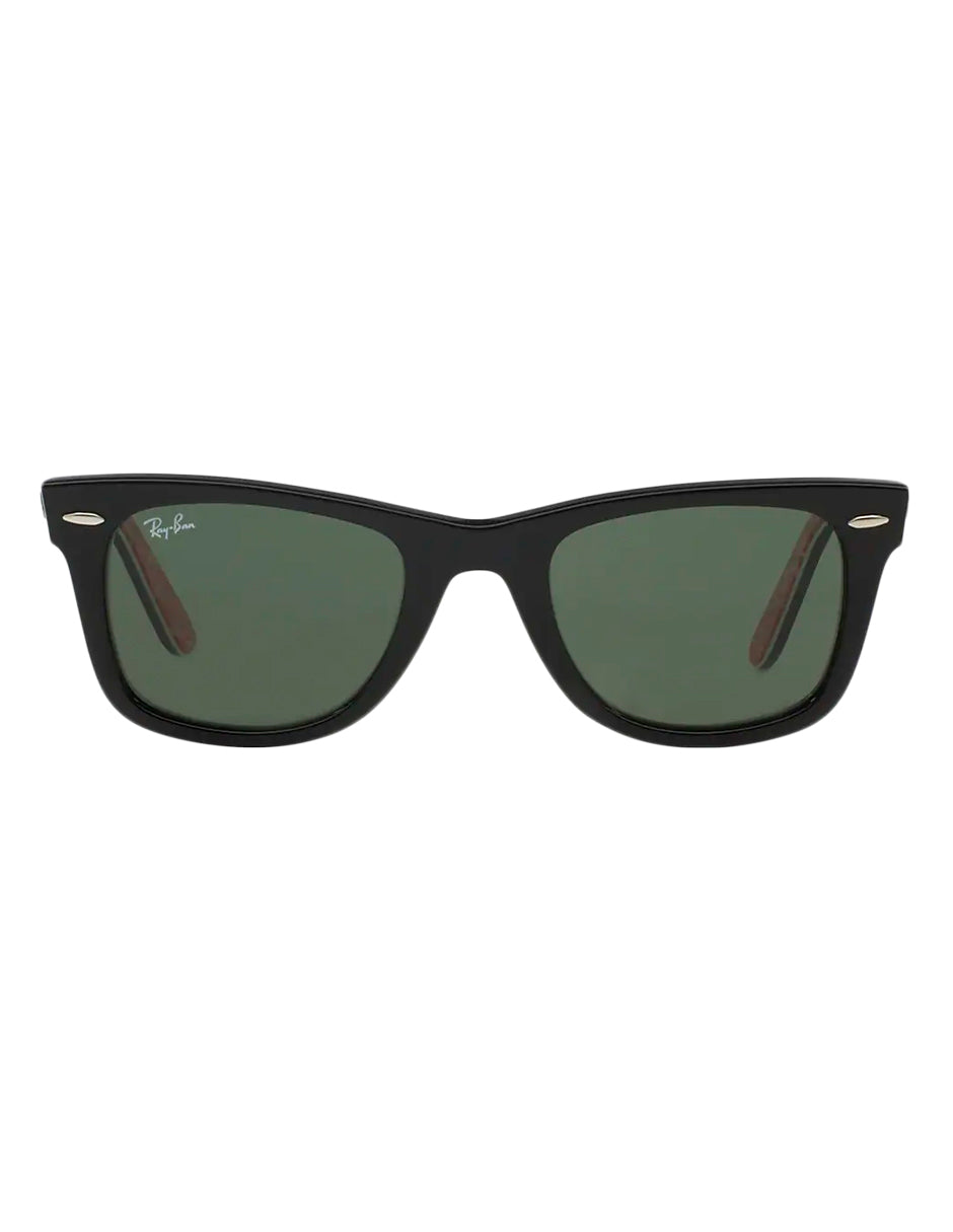 LENTE DE SOL RAY BAN RB2140 1016 50MM NEGRO CON ROJO