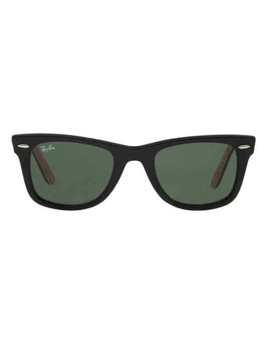 LENTE DE SOL RAY BAN RB2140 1016 50MM NEGRO CON ROJO (INCLUYE RB2140A) Mayoreo