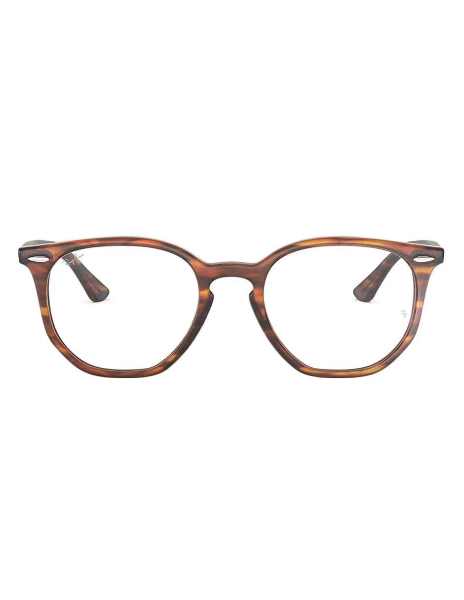 ARMAZÓN OFTÁLMICO RAY BAN RB7151F 5797 52MM HAVANA MARRON ROJO