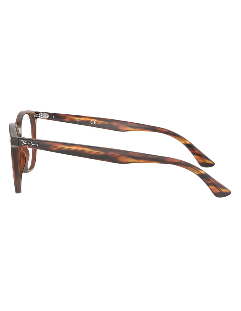 ARMAZÓN OFTÁLMICO RAY BAN RB7151F 5797 52MM HAVANA MARRON ROJO