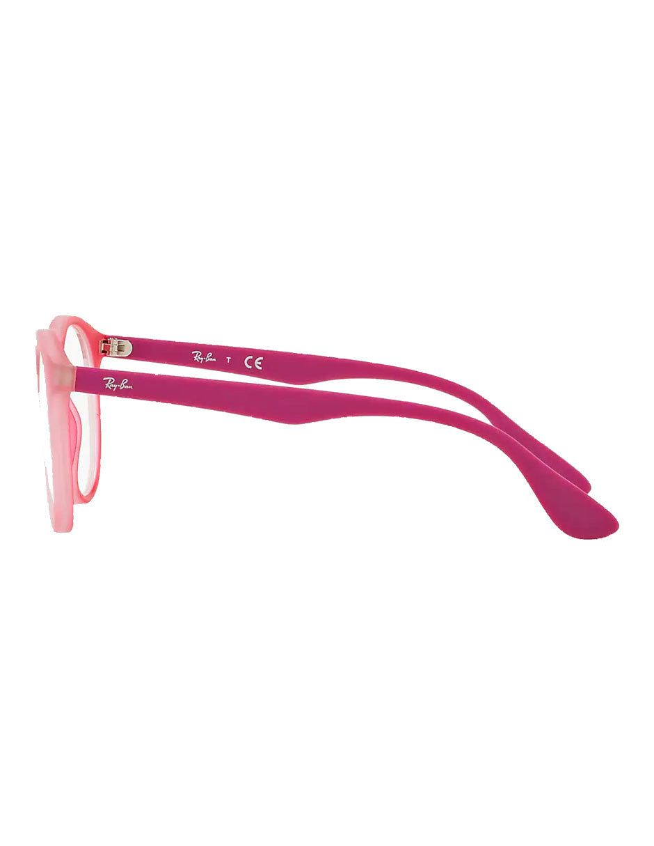 ARMAZÓN OFTÁLMICO RAY BAN KIDS RB1554 3671 48MM ROSA